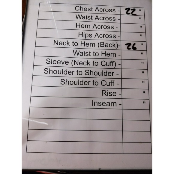 Chicos No Iron Linen Striped‎ Button Up Shirt Womens Size 1 M Blue White - Picture 9 of 9